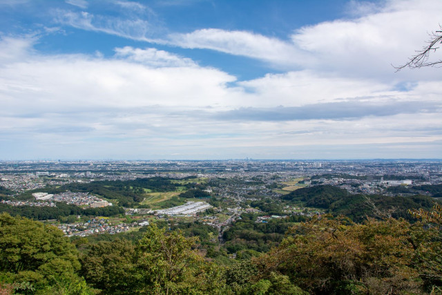 飯山白山森林公園 展望台